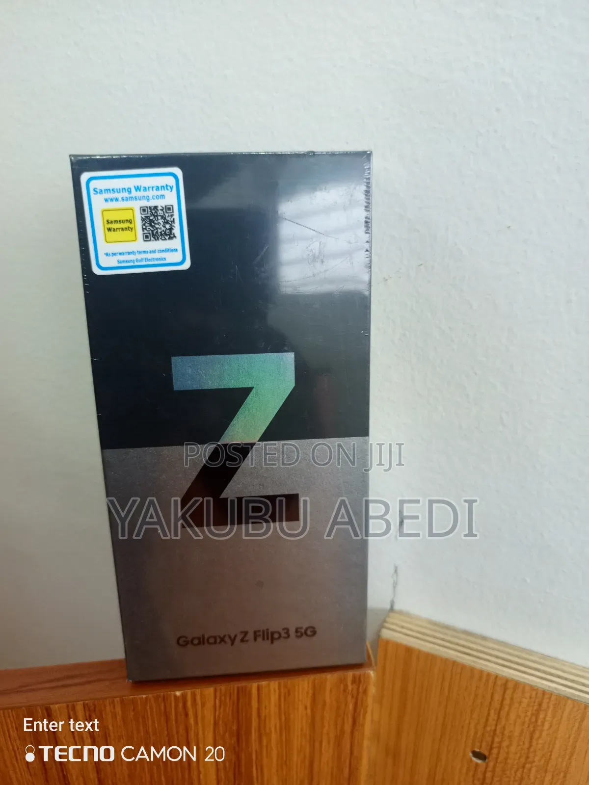 New Samsung Galaxy Z Flip 3 256 GB Purple