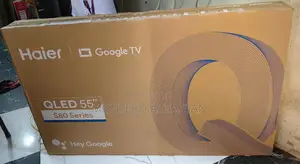 Haier 55’Qled 4k Voice Control Tv