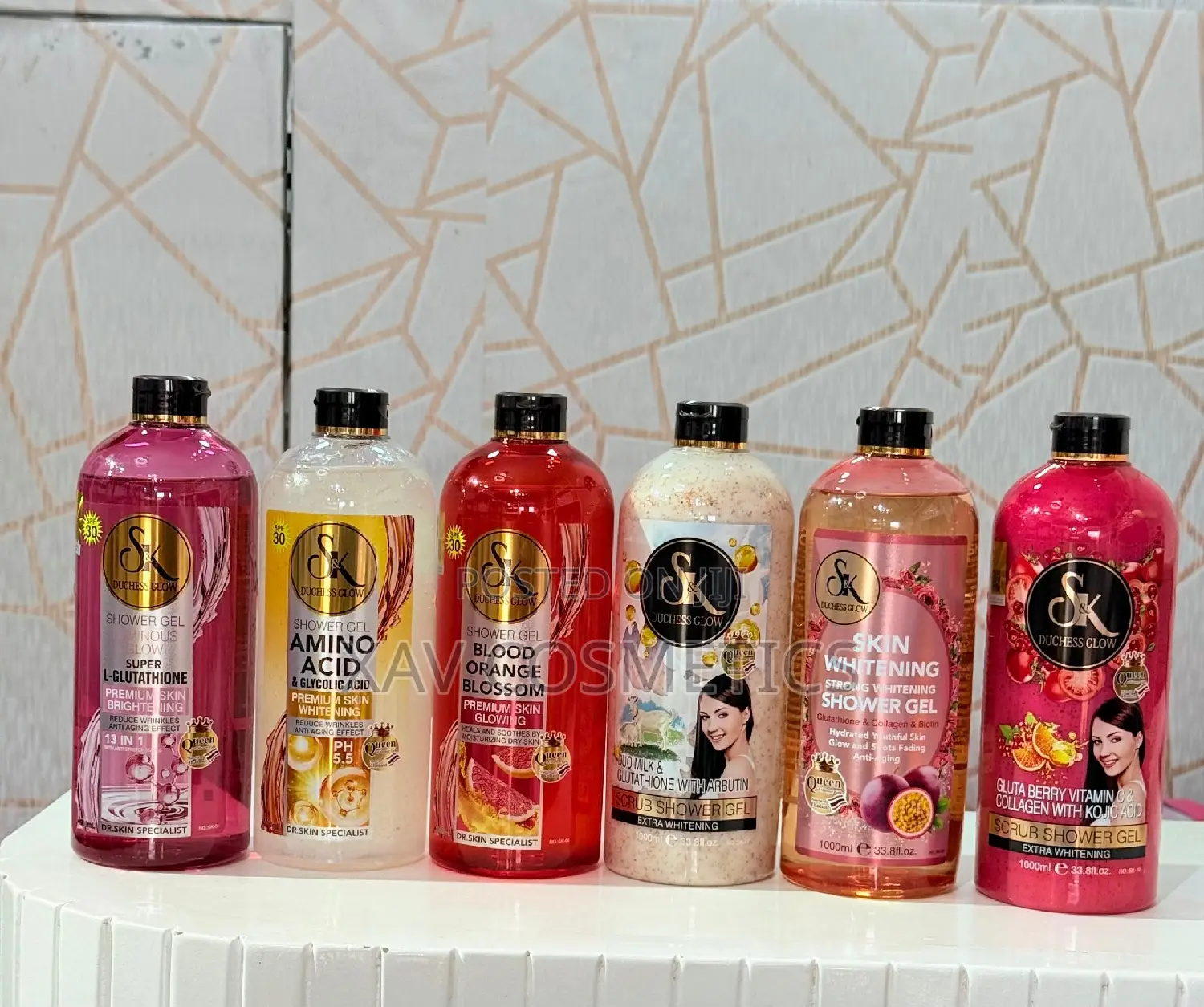Sk Duchess Glow Shower Gel in Ranges