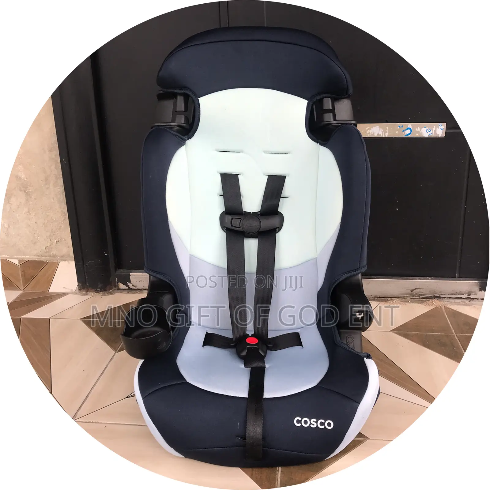 Cosco Kids Finale Dx 2-in-1 Booster Car Seat, Rainbow, Toddler, Unisex