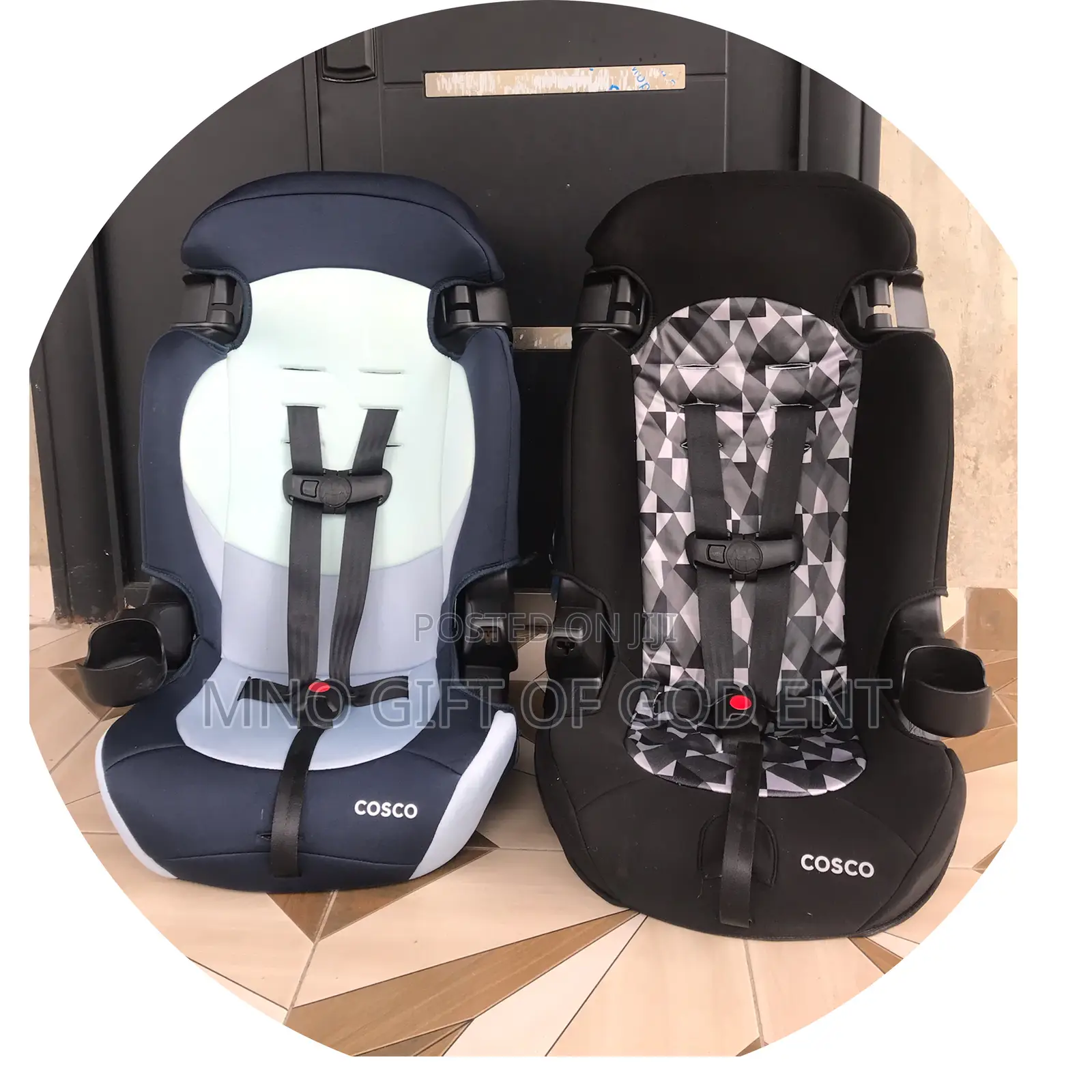 Cosco Kids Finale Dx 2-in-1 Booster Car Seat, Rainbow, Toddler, Unisex