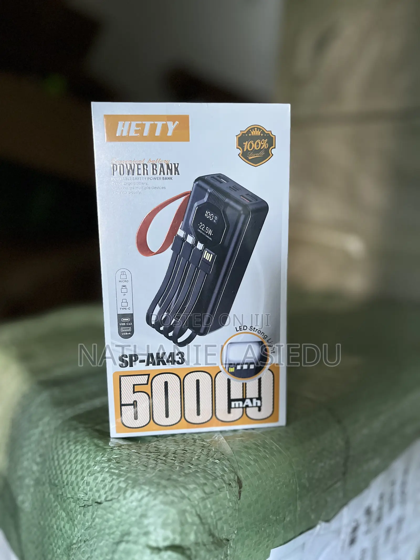Hetty 50000 Sp-Ak43 Power Bank