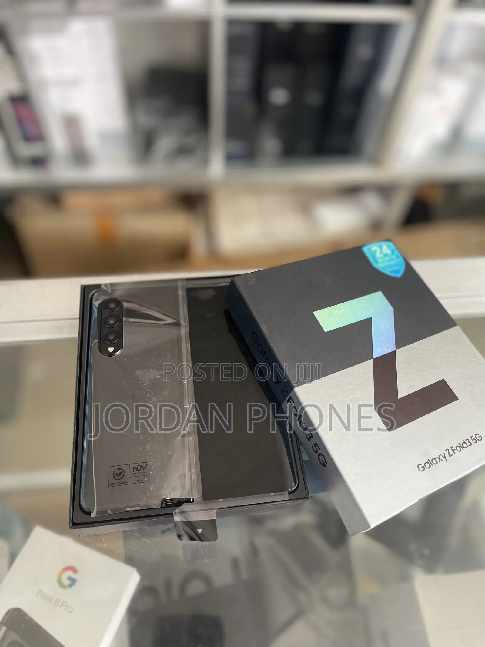New Samsung Galaxy Z Fold 3 256 GB Black