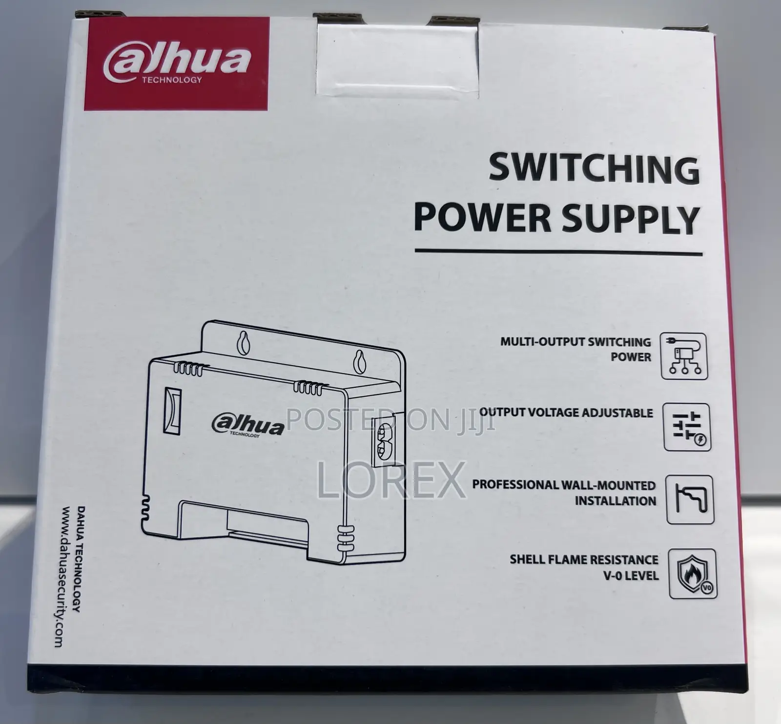 Dahua 8ch Power Supply Switch 10a Pfm344d-8ch