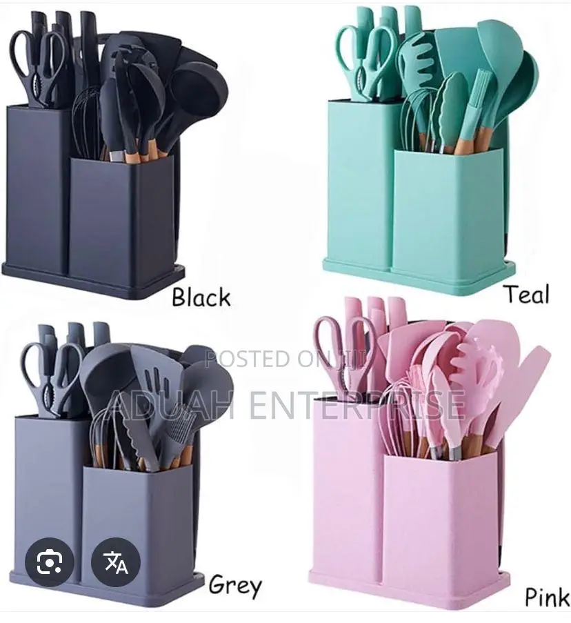 19pcs Silicon Laddles
