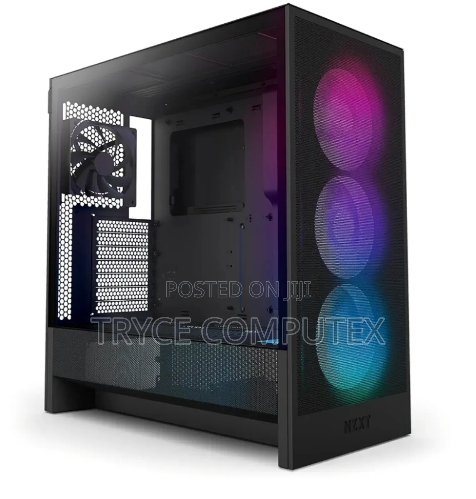 NZXT H5 Flow RGB 2024 - Compact Atx Mid-Tower Pc Gaming Case