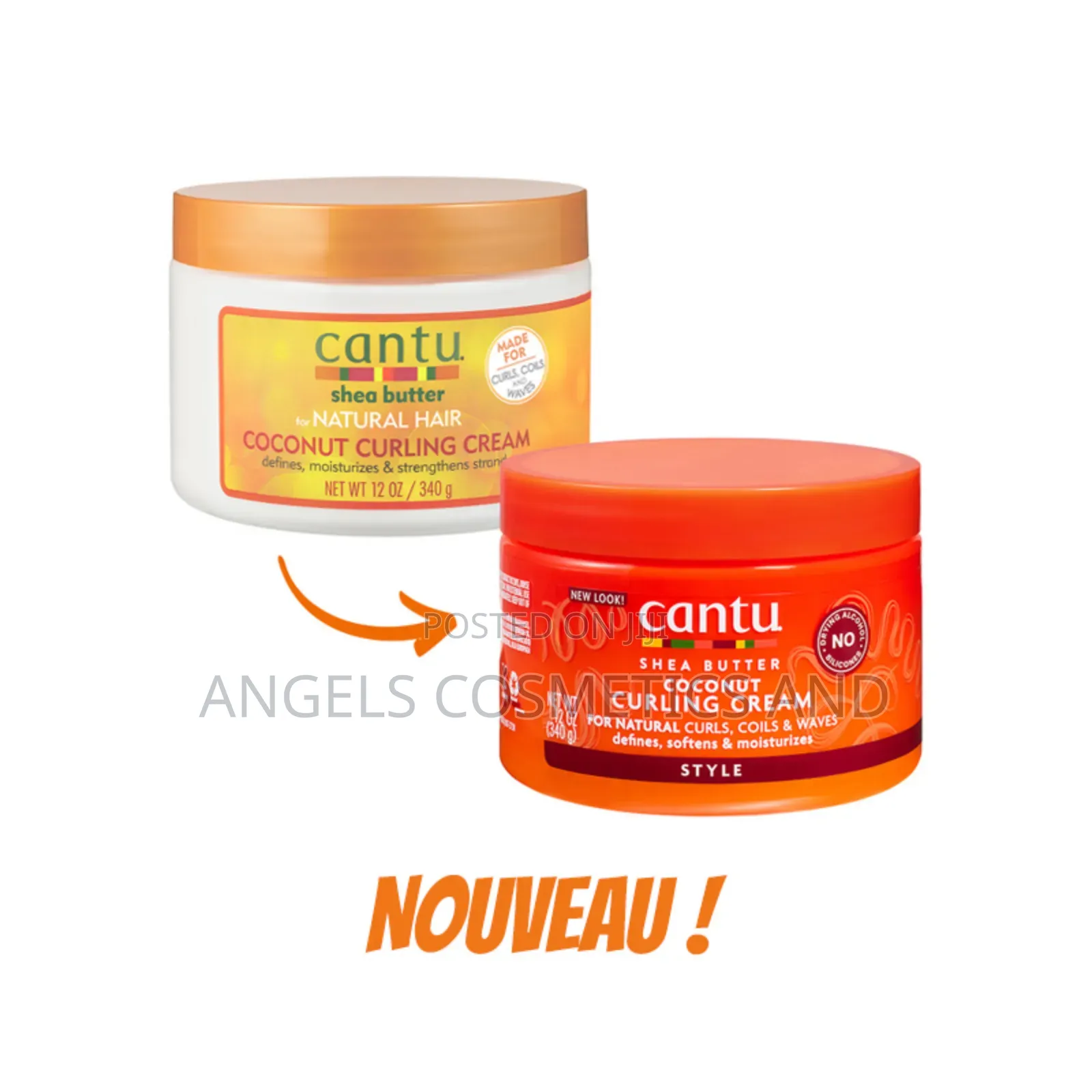 Cantu Coconut Curling Cream