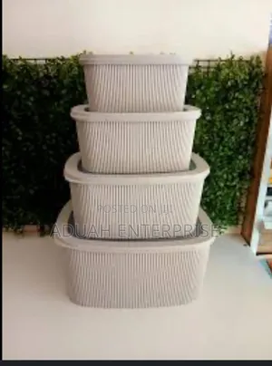 4pcs Silicone Storage Containers