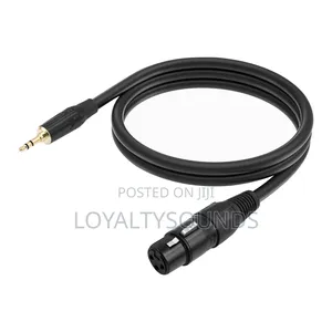 5 Meters Female Xlr To Small Pin Jack Cable