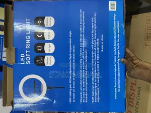 Led Soft Ring Light (Ljj-45) - Full Set With Tripod