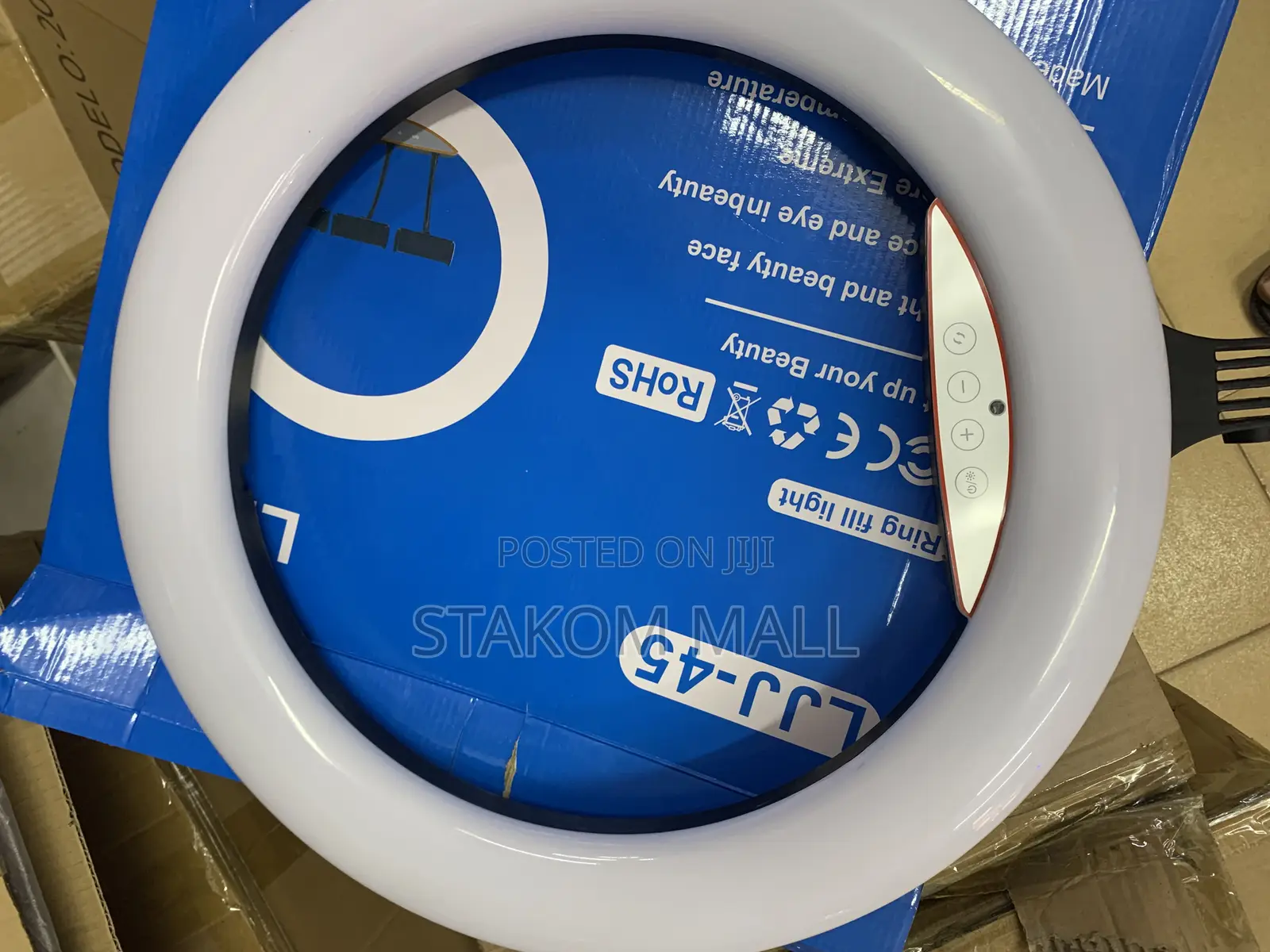 Led Soft Ring Light (Ljj-45) - Full Set With Tripod