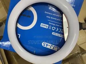 Led Soft Ring Light (Ljj-45) - Full Set With Tripod