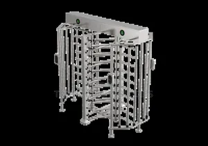 Westa Dual Lane Full Height Turnstile Gate for High Access Control
