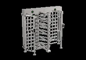 Westa Dual Lane Full Height Turnstile Gate for High Access Control