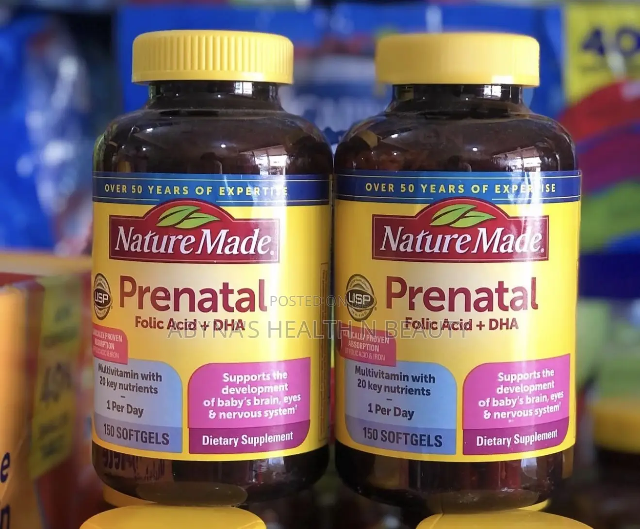 Nature Made Prenatal Folic Acid + Dha