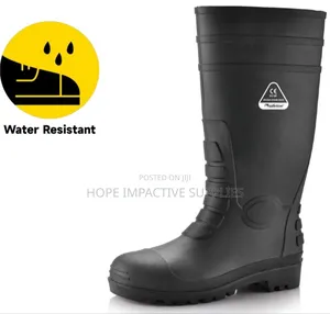 Safety Wellington Boots - Safetoe - (Steel Toe)