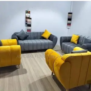 Set of Living Room Sofa Chairs