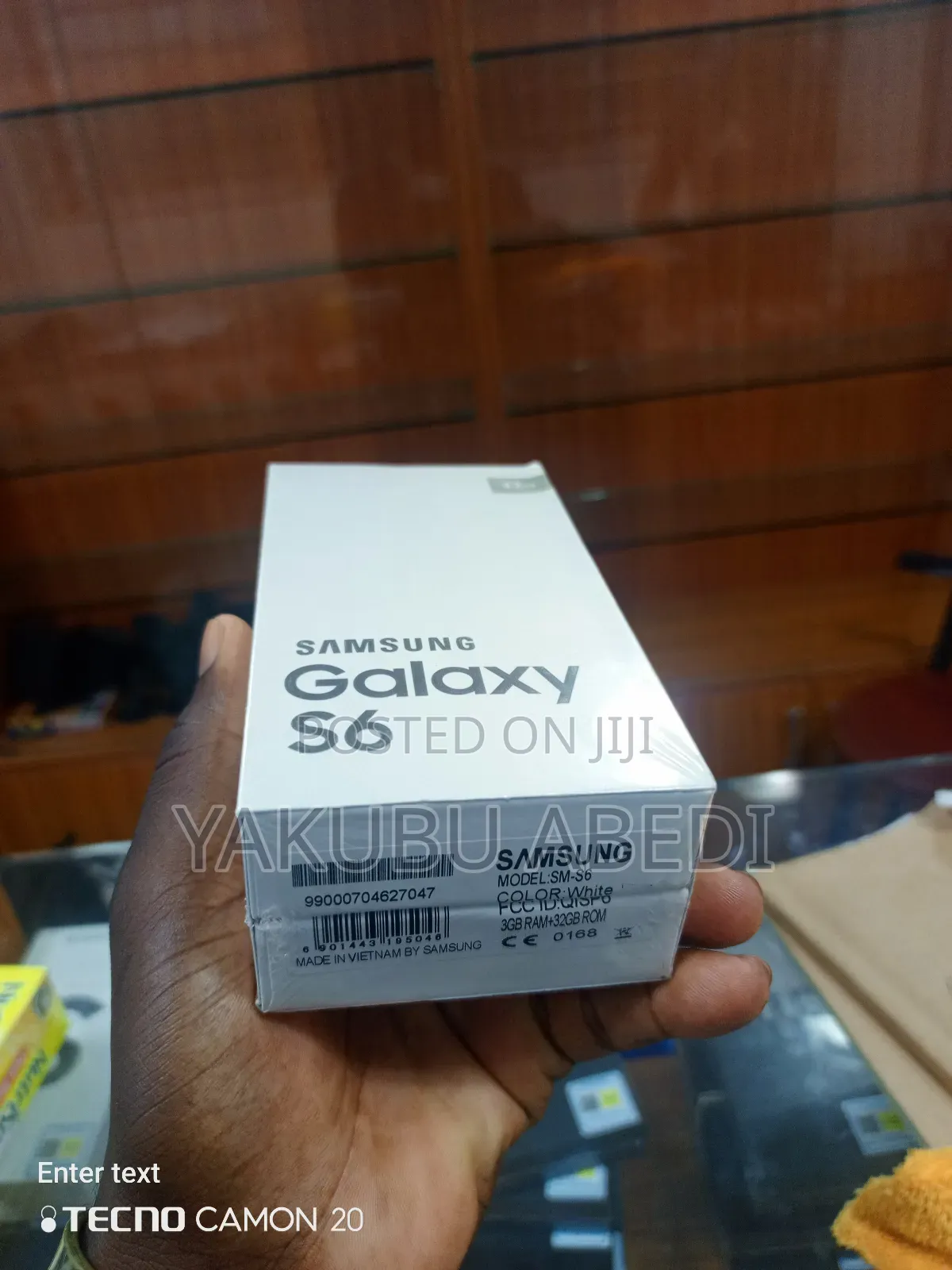 New Samsung Galaxy S6 32 GB Black