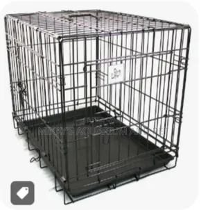 Large Metal Poodle Dog Cage