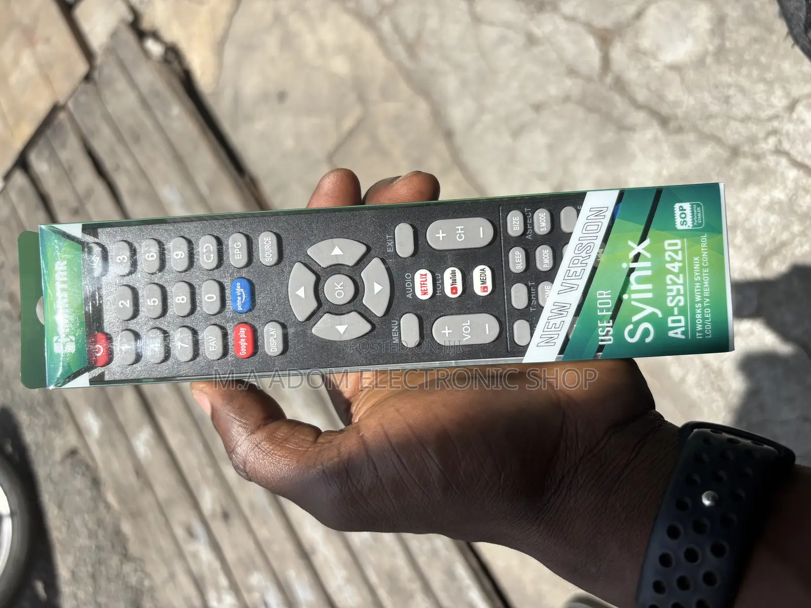 Syinix Universal Led Tv Remote Control And