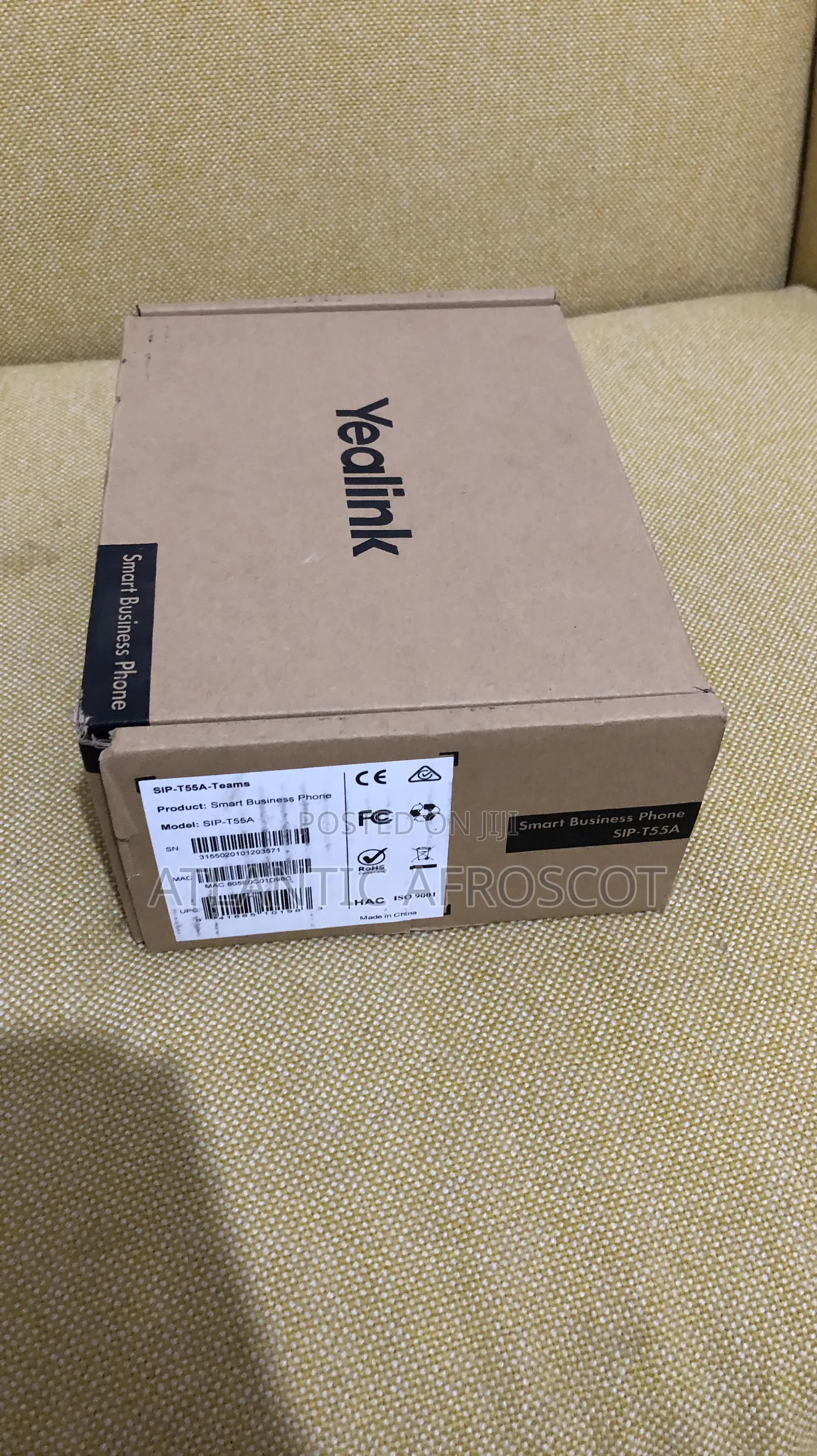 Yealink Sip-t55a Business Smartphone, Ip Phone