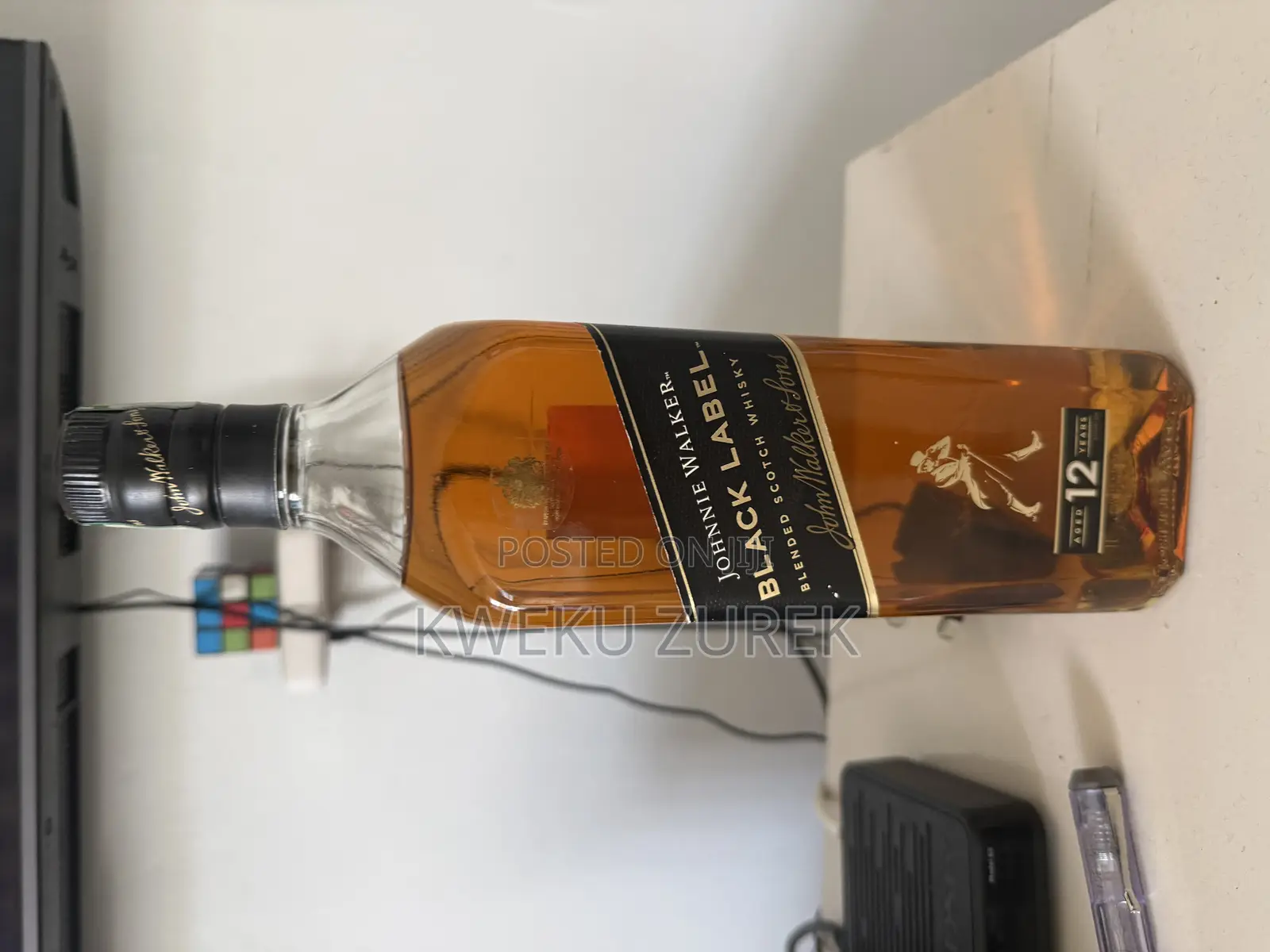 Johnnie Walker Black Label Whisky 40% 1l