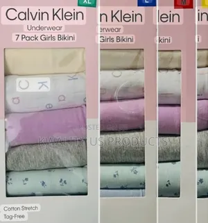 Calvin Klein Girls Cotton Panties - 7 Pack