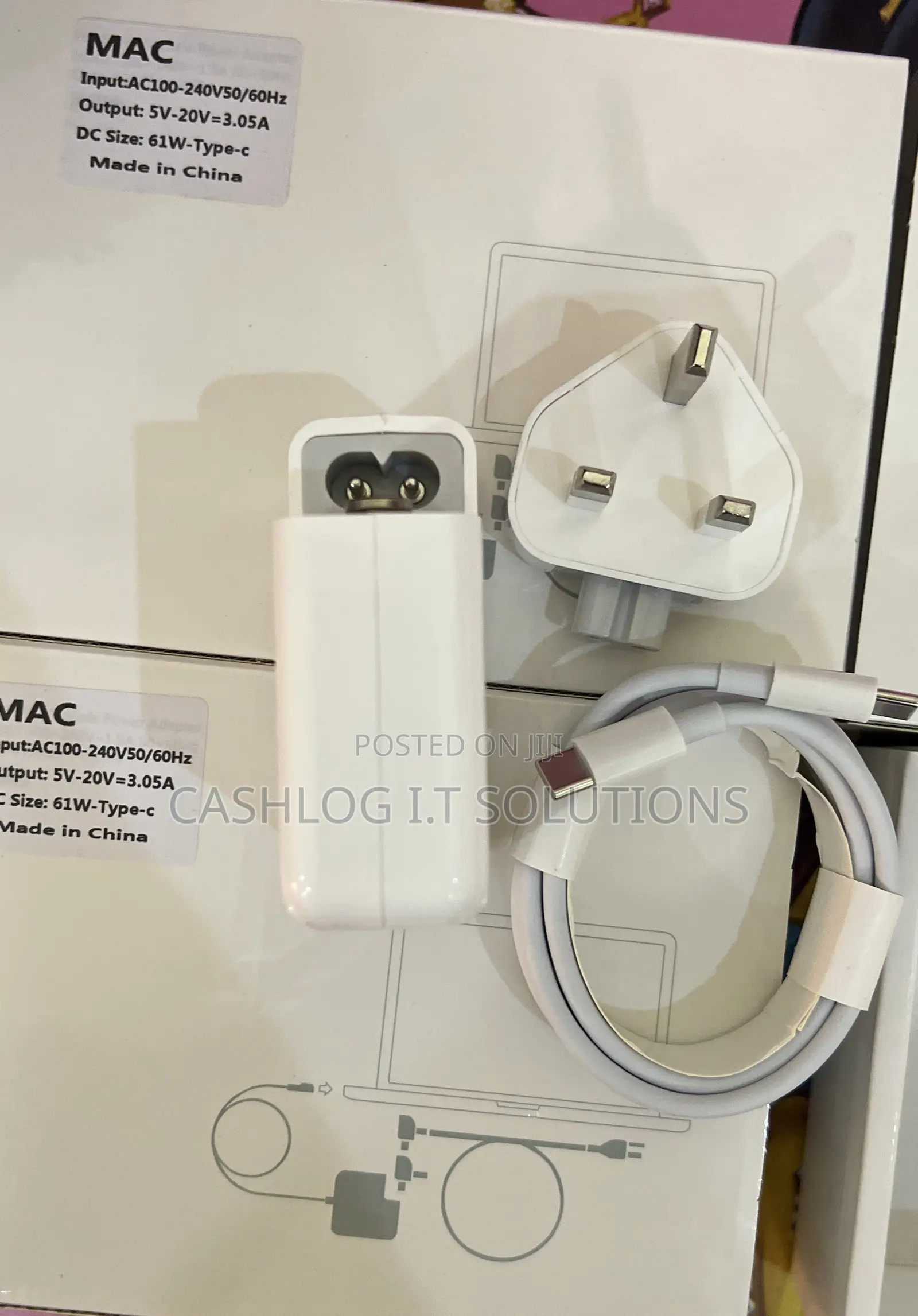 Original Macbook Type C 61watts Charger