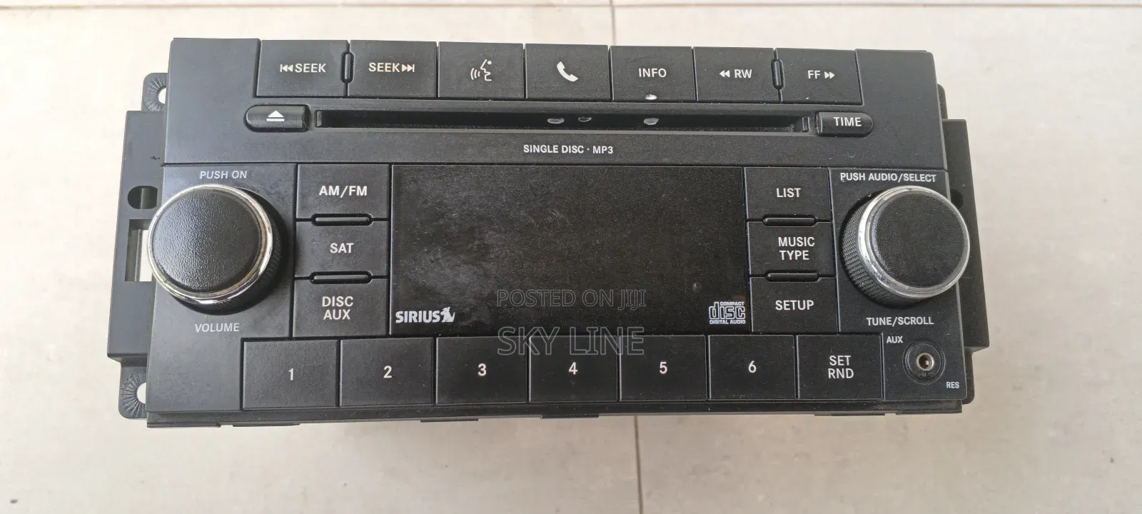 “Original Chrysler / Dodge / Jeep Car Stereo (Oem) – Aux, Mp3, Cd”