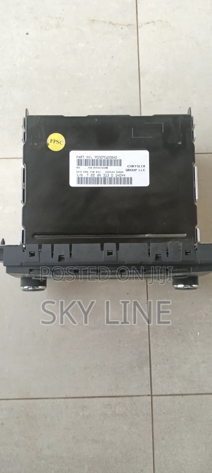 “Original Chrysler / Dodge / Jeep Car Stereo (Oem) – Aux, Mp3, Cd”