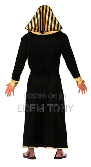 Mens Egyptian Pharaoh Fancy Dress Costume Men