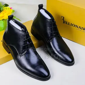Billionaire Lace Up Men Leather Boot