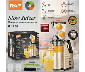 Raf Slow Juicer R.2838 150w | Juice Extractor