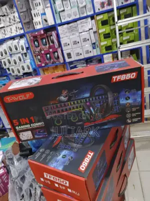 5in1 Wired Gaming Keyboard and Mouse Combo