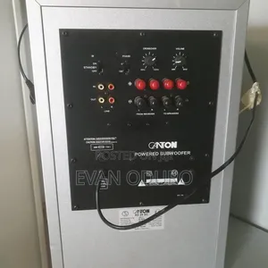 Powerful Canton German Made Active Woofer Quality Bass Immersive Sound