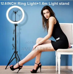 Professional (12 Inch) Led Ring Light With 7 Feet Tripod Stand