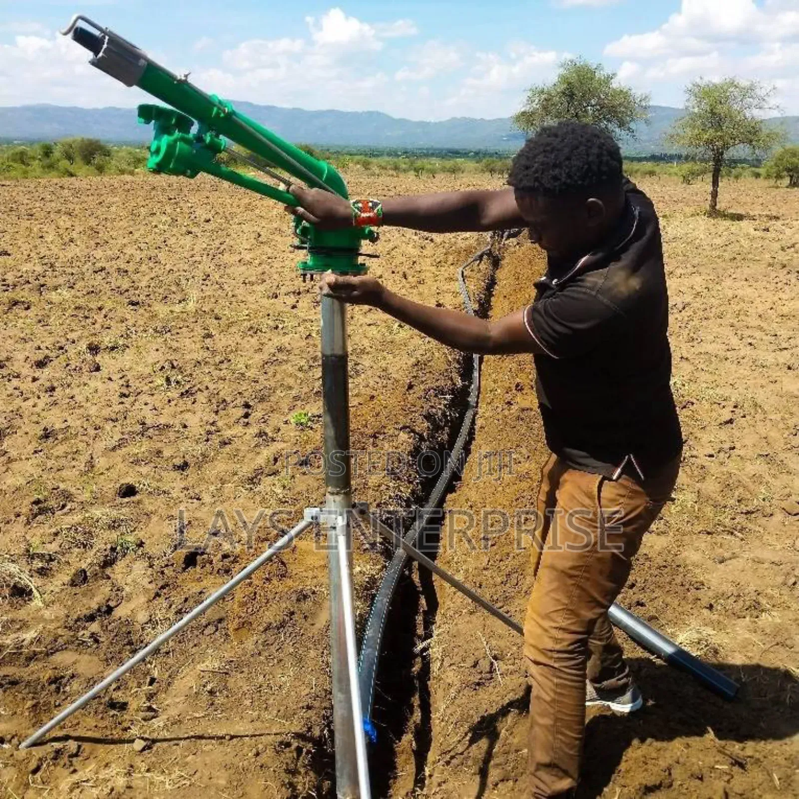 Industrial Sprinkler Gun/ Rain Gun/Irrigation System (70 Meters)