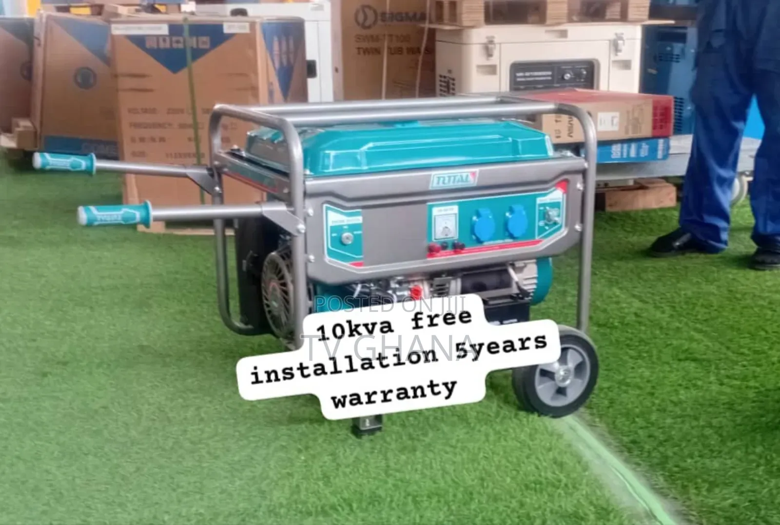 Total 10kva Petrol Generator – Perfect Choice for Shops Businesses