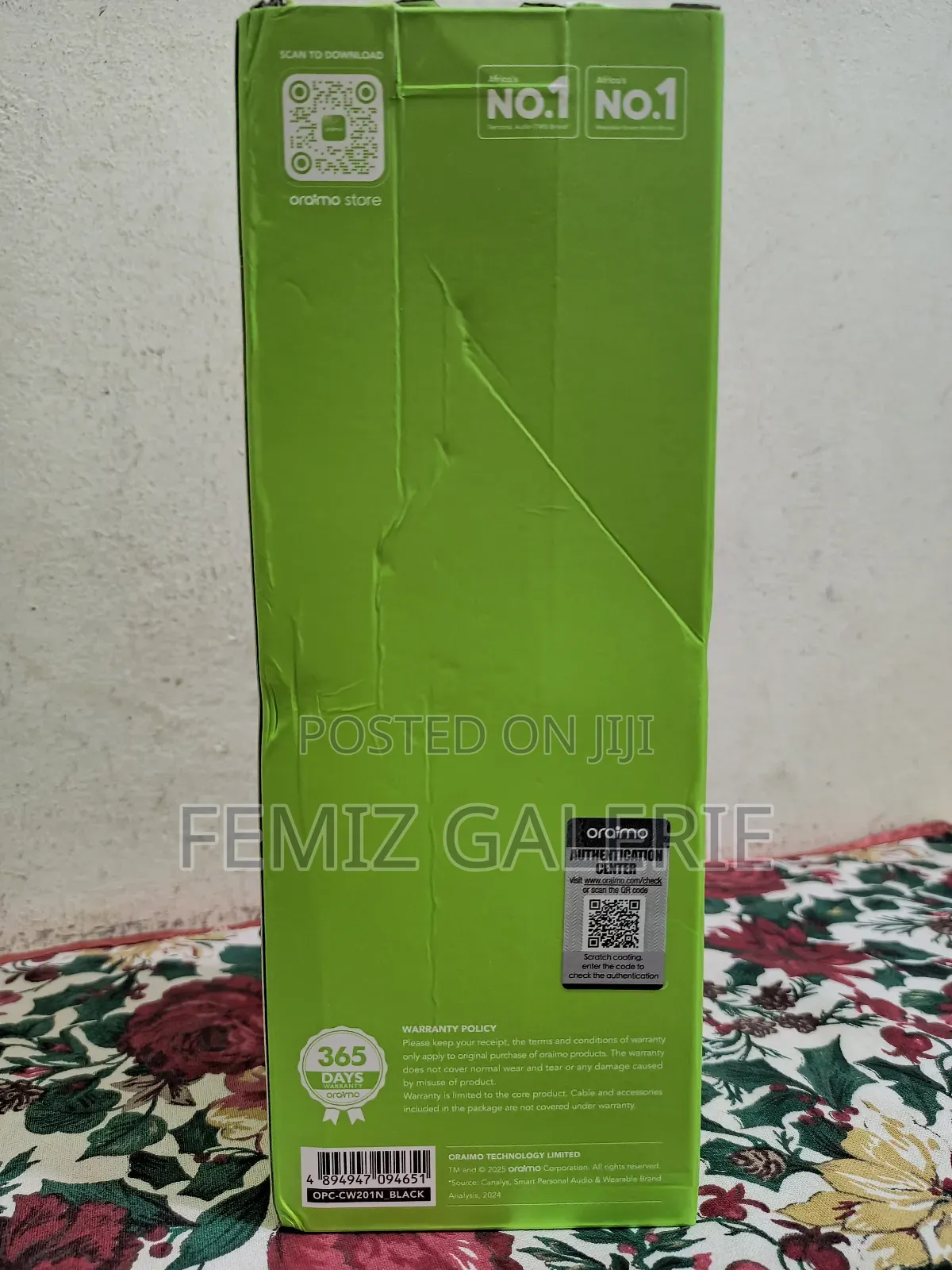 Oraimo Flossjet Pro Comfortable Smart Flosser With 5 Cleaning Modes
