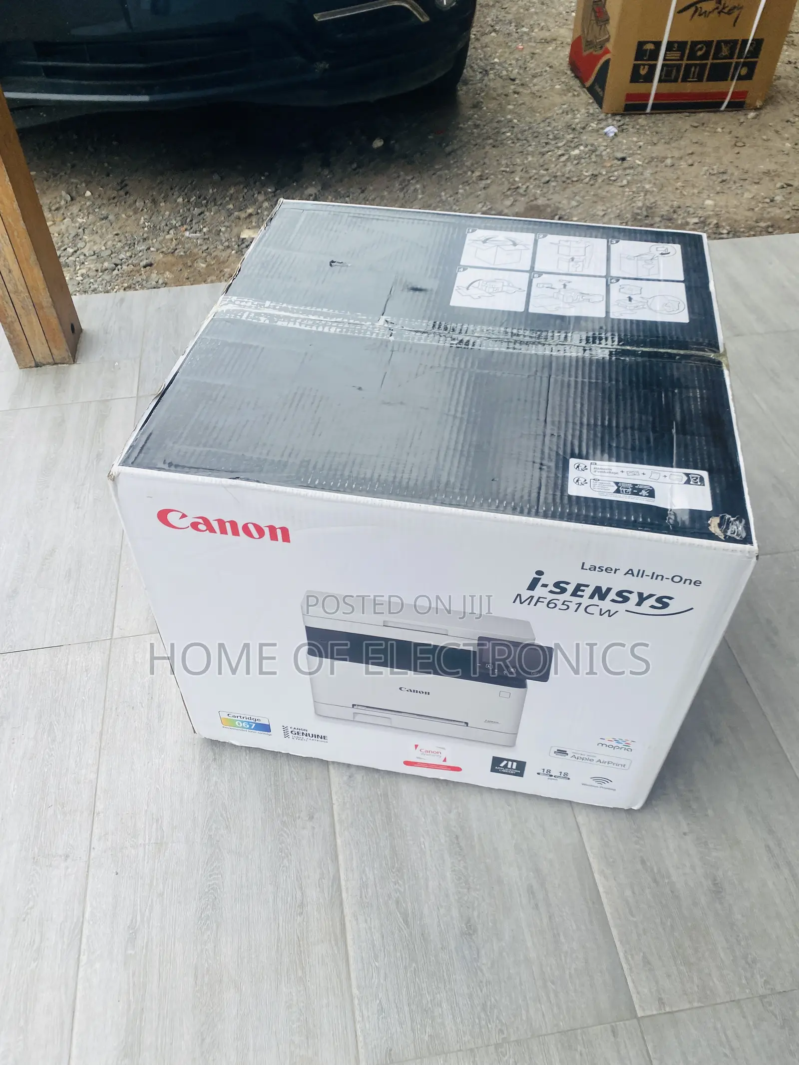 Many In Stock Canon Mf651cw All In One Wireless Color Laserjet Printer