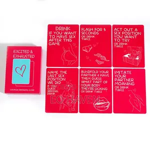 Excited and Exhausted Card Game
