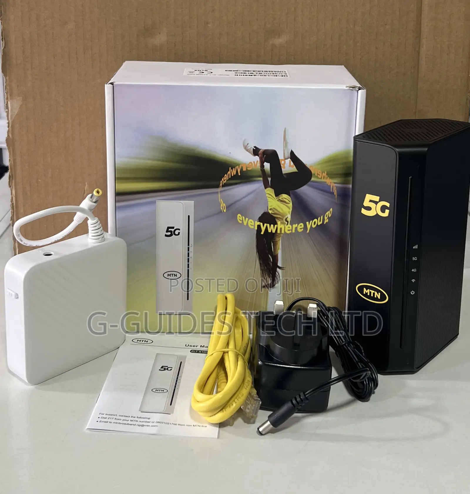 MTN 4g/5g Universal Router Ax1800 With Backup Battery ZLT X100m Pro