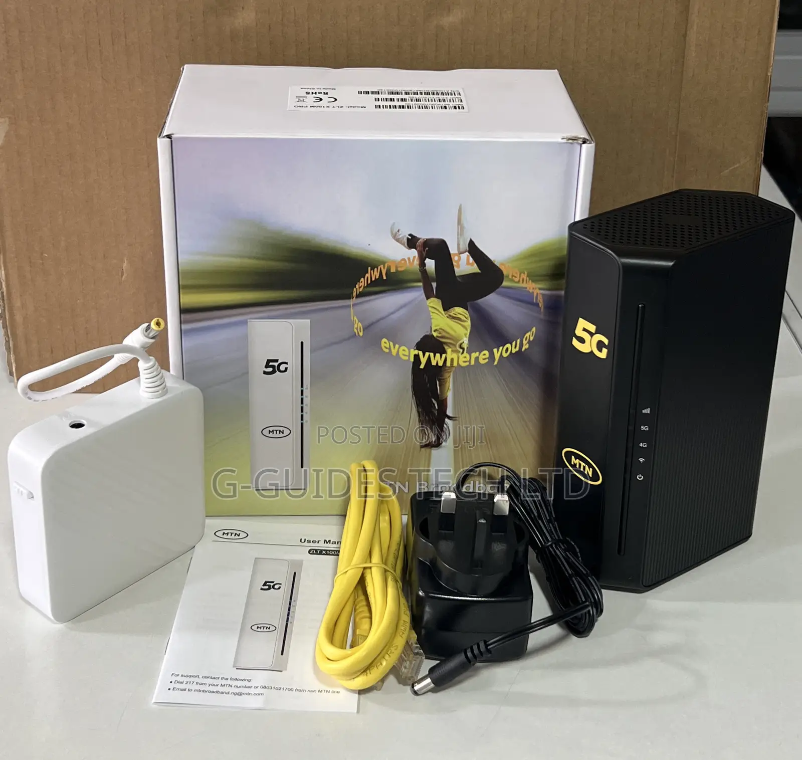 MTN 4g/5g Universal Router Ax1800 With Backup Battery ZLT X100m Pro