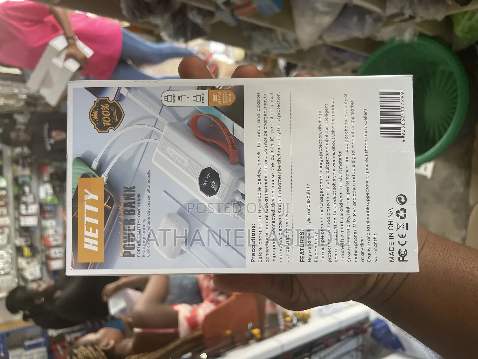 Hetty 50000 Sp-Ak43 Power Bank