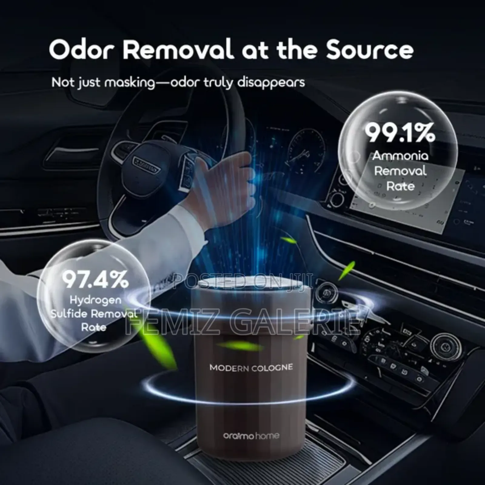 Oraimo Easyscent Mordern Cologne Home/Car Use Solid Perfume