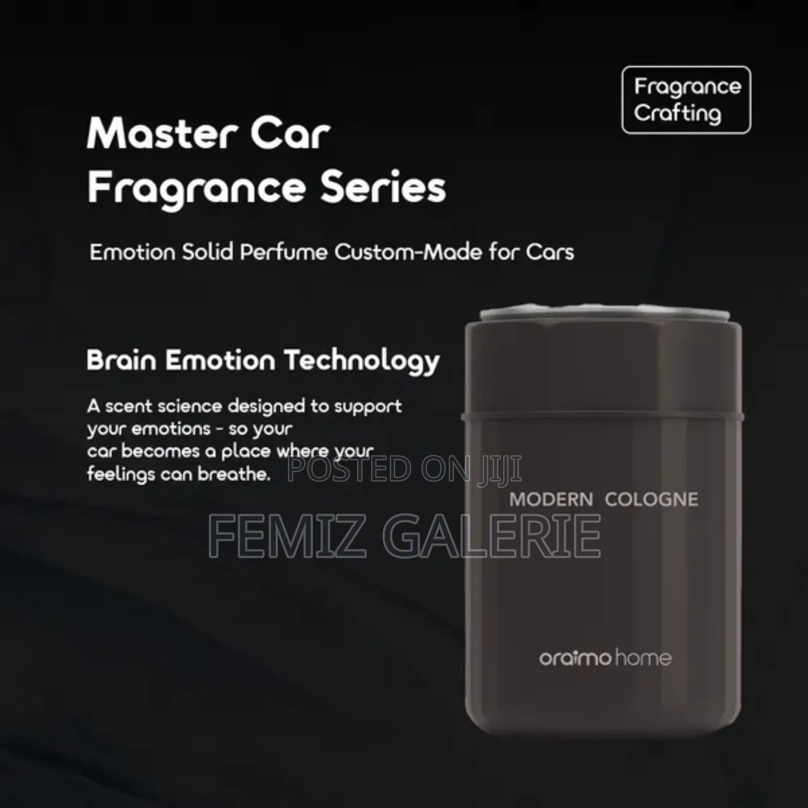 Oraimo Easyscent Mordern Cologne Home/Car Use Solid Perfume