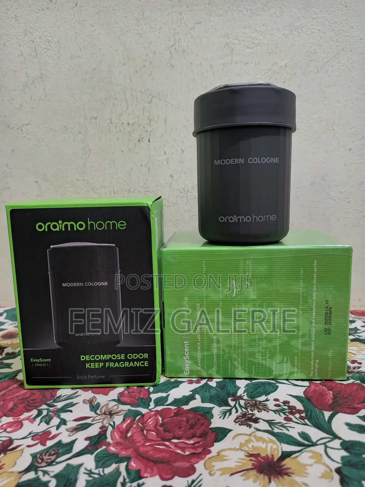 Oraimo Easyscent Mordern Cologne Home/Car Use Solid Perfume