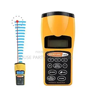 Distance Meter With Laser Pointer