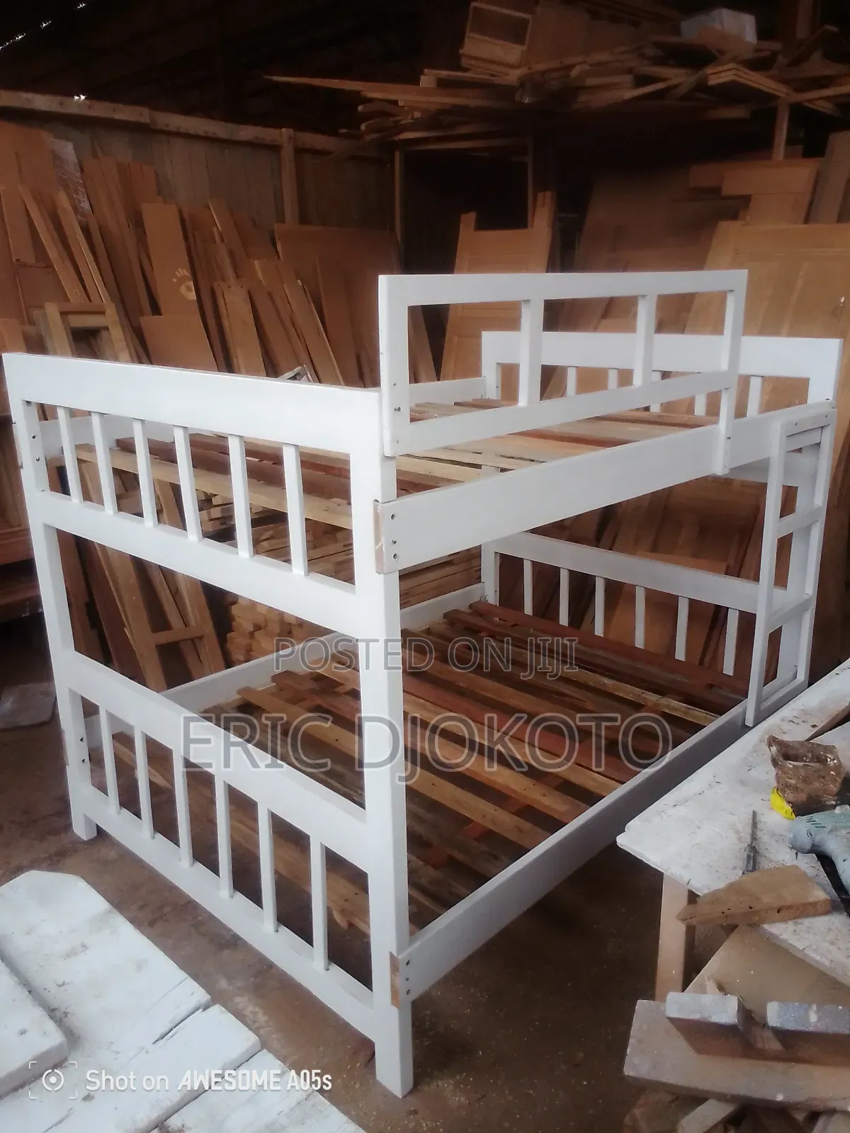 Bunk Bed Double Bed Size 54x75 Inches