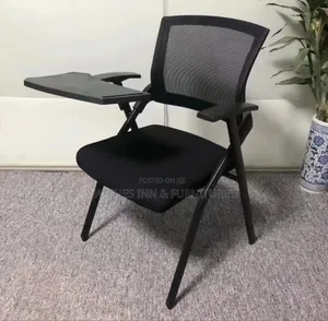 Offce Chair With Writing Board for Training, Lectures, School Etc